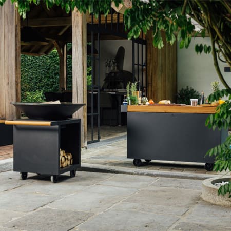 Brasero OFYR Classic Storage Black 100 PRO Brasero OFYR Classic Storage Black 100 PRO