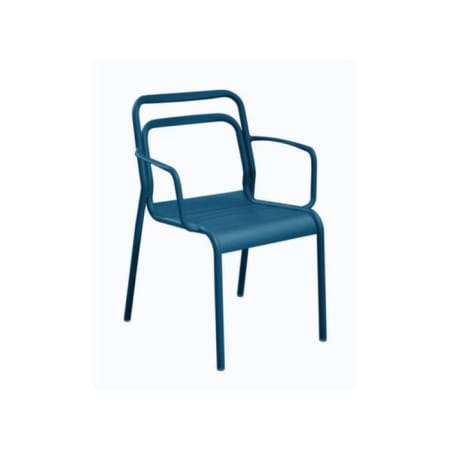 Fauteuil de jardin empilable EOS - alu - bleu nuit Fauteuil de jardin empilable EOS - alu - bleu nuit