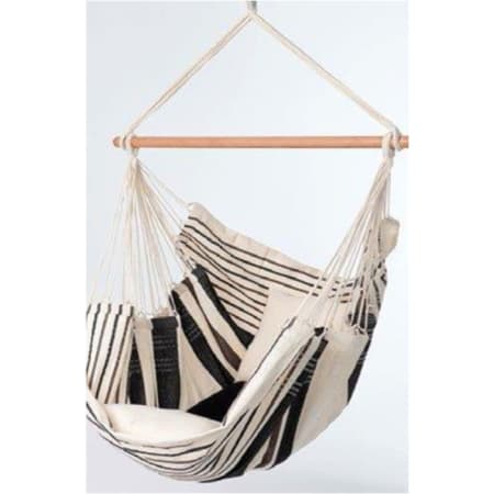 Chaise Hamac Suspendue Toile en Coton avec Bois d'écartement - Café bleu Chaise Hamac Suspendue Toile en Coton avec Bois d'écartement - Café bleu