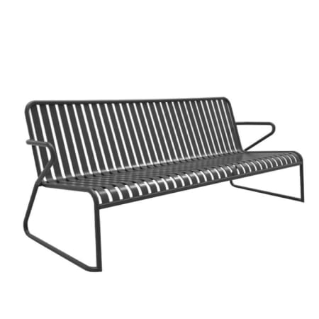 Canapé 3 places détente Vero - graphite Canapé 3 places détente Vero - graphite