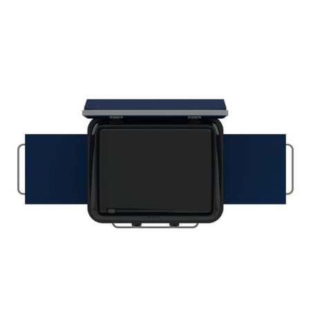 Combo Plancha à gaz Enosign 65 avec capot - Bleu Navy - 2 feux - ENO Combo Plancha à gaz Enosign 65 avec capot - Bleu Navy - 2 feux - ENO