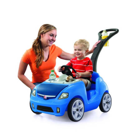 Porteur Whisper Ride II Buggy pour Bébé - Step2 - Bleu Porteur Whisper Ride II Buggy pour Bébé - Step2 - Bleu