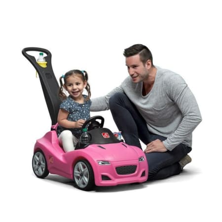 Porteur Whisper Ride Cruiser pour Bébé - Step2 - Rose Porteur Whisper Ride Cruiser pour Bébé - Step2 - Rose