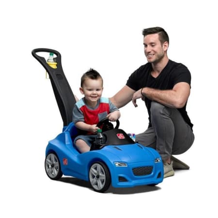 Porteur Whisper Ride Cruiser pour Bébé - Step2 - Bleu Porteur Whisper Ride Cruiser pour Bébé - Step2 - Bleu