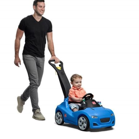 Porteur Whisper Ride Cruiser pour Bébé - Step2 - Bleu Porteur Whisper Ride Cruiser pour Bébé - Step2 - Bleu