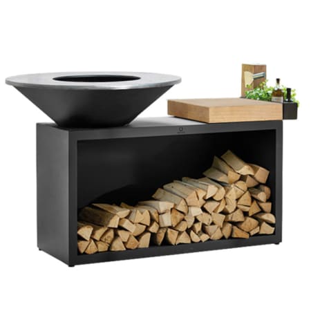 Brasero Plancha OFYR Island Black 100 - Teck Brasero Plancha OFYR Island Black 100 - Teck
