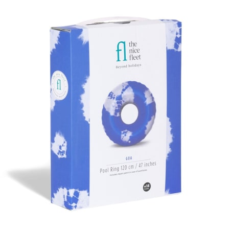 Packaging bou&eacute;e XL Goa - &Oslash; 120 cm- coloris bleu