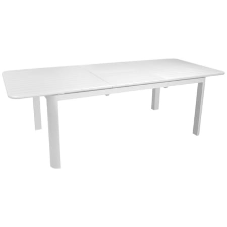 Table de jardin extensible aluminium - EOS - L.220/280 x l.100 cm - 8/12 personnes - blanc Table de jardin extensible aluminium - EOS - L.220/280 x l.100 cm - 8/12 personnes - blanc
