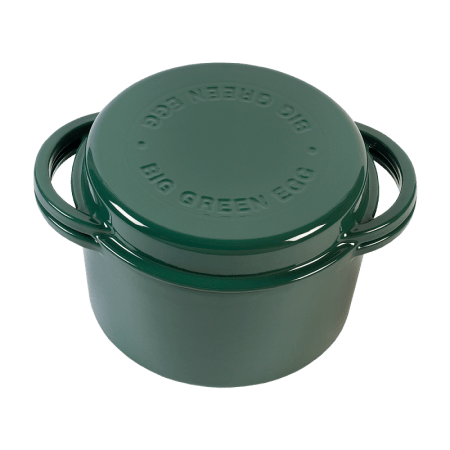 Cocotte en fonte ronde 4L Big Green Egg Cocotte en fonte ronde 4L Big Green Egg