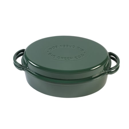 Cocotte en fonte ovale 5,2L Big Green Egg Cocotte en fonte ovale 5,2L Big Green Egg