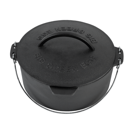 Faitout hollandais en fonte 5,2L Big Green Egg Faitout hollandais en fonte 5,2L Big Green Egg