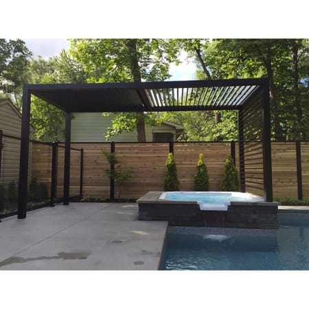 PACK ALUMINIUM - Pergola bioclimatique - Mécanisme 20 mm + Lames aluminium - SAM-Kit