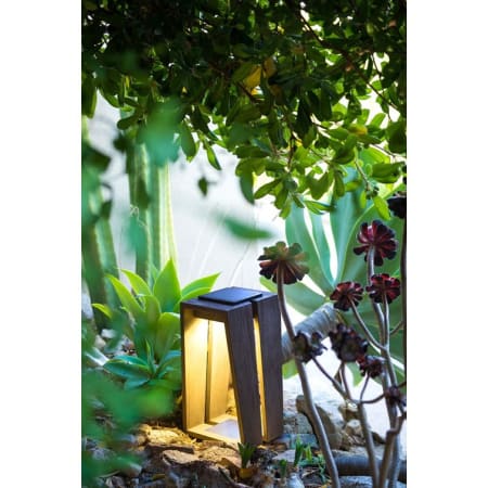 Lanterne Solaire Nomade Teck Finition Duratek® - Skaal - Les Jardins® - dimension M Lanterne Solaire Nomade Teck Finition Duratek® - Skaal - Les Jardins® - dimension M