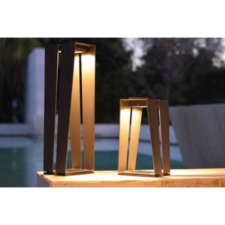 Lanterne Solaire Nomade Aluminium - Skaal - Les Jardins® - dimensions M et L Lanterne Solaire Nomade Aluminium - Skaal - Les Jardins® - dimensions M et L