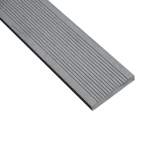 Lame de terrasse composite - BASALTE - SmartBoard - Ep.20 mm / l.138 mm / L.3,6 m - face striee Lame de terrasse composite - BASALTE - SmartBoard - Ep.20 mm / l.138 mm / L.3,6 m - face striee