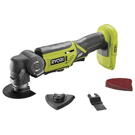 Outil multifonctions 18V ONE+ sans fil et sans batterie - RYOBI Outil multifonctions 18V ONE+ sans fil et sans batterie - RYOBI