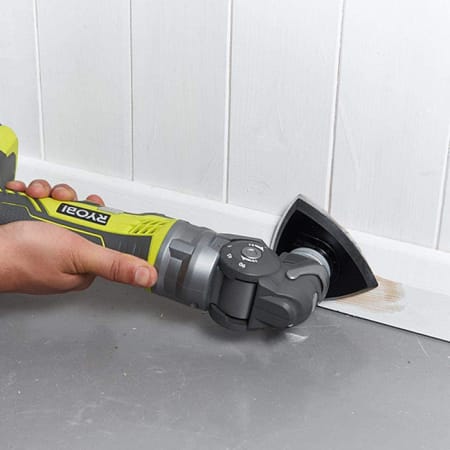 Outil multifonctions 18V ONE+ sans fil et sans batterie - RYOBI Outil multifonctions 18V ONE+ sans fil et sans batterie - RYOBI