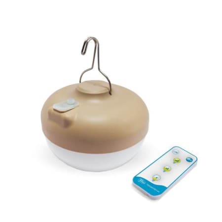 Ampoule LED Solaire Rechargeable PVC - Cherry - Magnétique - New Garden - coloris beige Ampoule LED Solaire Rechargeable PVC - Cherry - Magnétique - New Garden - coloris beige