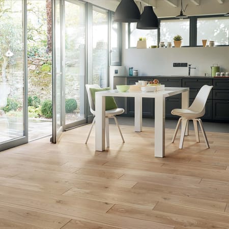 Parquet Chêne Zénitude bois flotté - DIVA 184 CLIC - 12 mm / 4 Chanfreins - PANAGET - Paquet de 2,2 m²