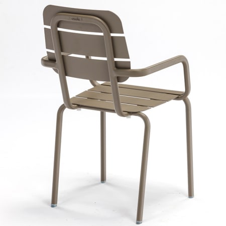 Fauteuil de jardin empilable aluminium - Alicante L.55 x l.50 x H.85 cm Fauteuil de jardin empilable aluminium - Alicante L.55 x l.50 x H.85 cm
