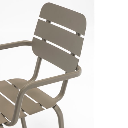 Fauteuil de jardin empilable aluminium - Alicante L.55 x l.50 x H.85 cm Fauteuil de jardin empilable aluminium - Alicante L.55 x l.50 x H.85 cm