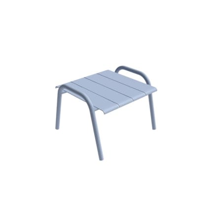 Table d'appoint - Fl&eacute;ole - L.45 x l.50 x H.36 cm  Bleu
