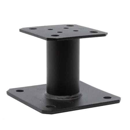 Pied de poteau fixe - Platine noire 100 x 100 mm - SIMPSON Pied de poteau fixe - Platine noire 100 x 100 mm - SIMPSON