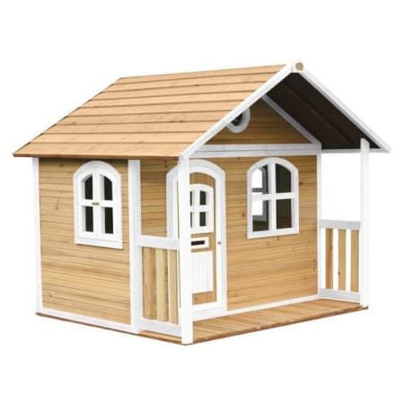 Cabane en bois pour enfant - Milan - Marron/Blanc
