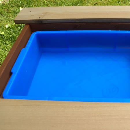 Table Sable et Eau en bois Marron - Dennis Table Sable et Eau en bois Marron - Dennis