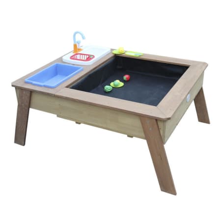 Table Sable et Eau en Bois avec cuisine de jeux - Linda
