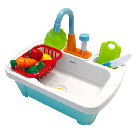 Table Sable et Eau en Bois avec cuisine de jeux - Linda