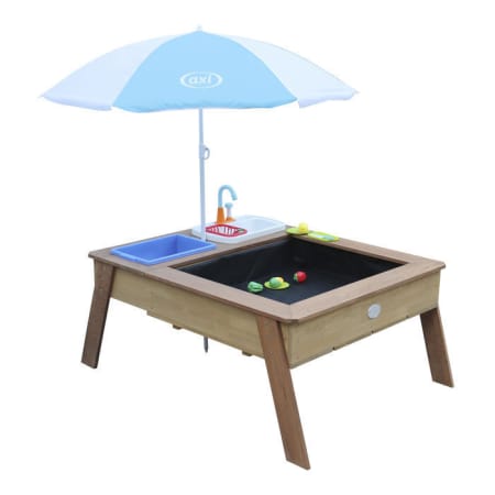Table Sable et Eau en Bois avec cuisine de jeux - Linda