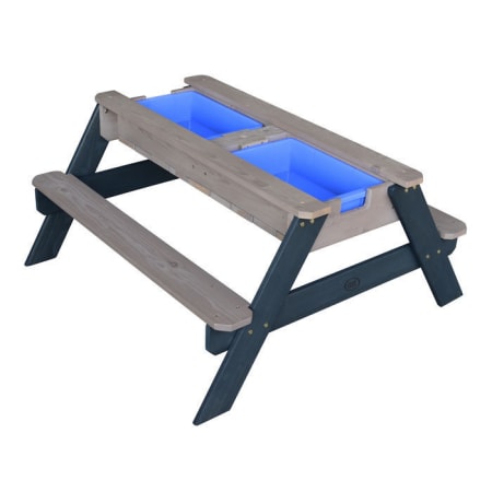 Table Sable et Eau / Table pique nique en Bois Gris - Nick Table Sable et Eau / Table pique nique en Bois Gris - Nick