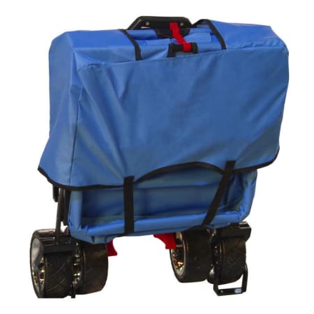 Chariot pliable avec toit, sac, frein et barre de poussée - Gris Chariot pliable avec toit, sac, frein et barre de poussée - Gris