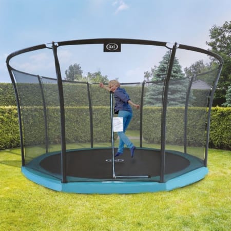 Trampoline enterré Ø366 cm - Denver Vert Trampoline enterré Ø366 cm - Denver Vert