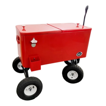 Glacière Rouge - L.85 cm - Retro Glacière Rouge - L.85 cm - Retro