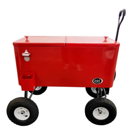Glacière Rouge - L.85 cm - Retro Glacière Rouge - L.85 cm - Retro