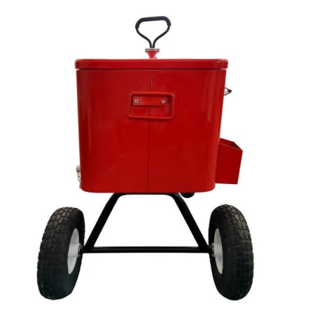 Glacière Rouge - L.85 cm - Retro Glacière Rouge - L.85 cm - Retro