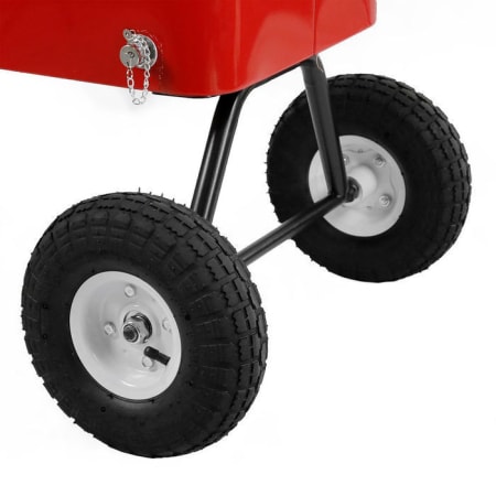 Glacière Rouge - L.85 cm - Retro Glacière Rouge - L.85 cm - Retro