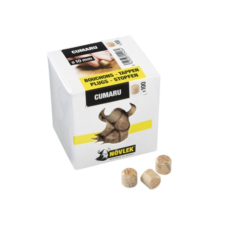 Bouchons Cache-Vis en bois Cumaru - 100
