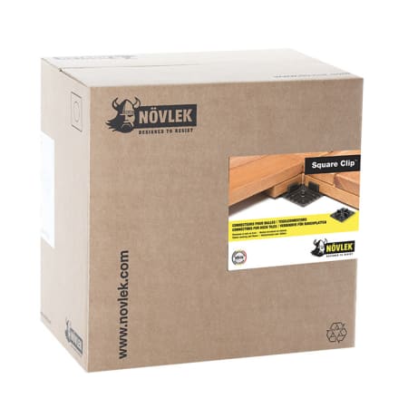 Kit de fixation invisible pour dalles terrasse Növlek Square Clip - 25m² Kit de fixation invisible pour dalles terrasse Növlek Square Clip - 25m²
