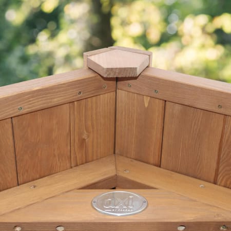 	Aire de jeux en bois avec bac &agrave; sable, toboggan et balan&ccedil;oire nid d'oiseau - Beach Tower