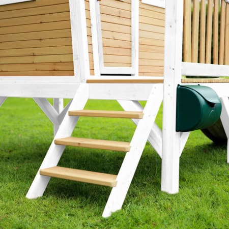 Cabane en bois avec toboggan pour enfant - Robin Cabane en bois avec toboggan pour enfant - Robin