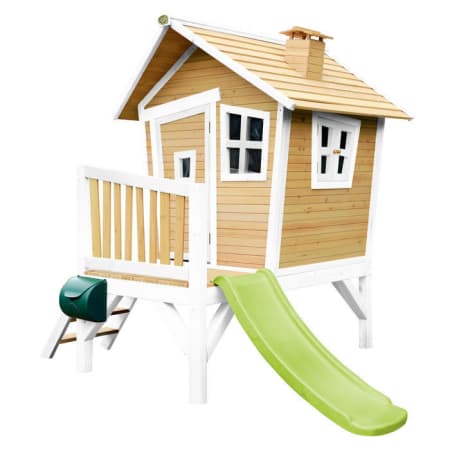 Cabane en bois avec toboggan pour enfant - Robin Cabane en bois avec toboggan pour enfant - Robin