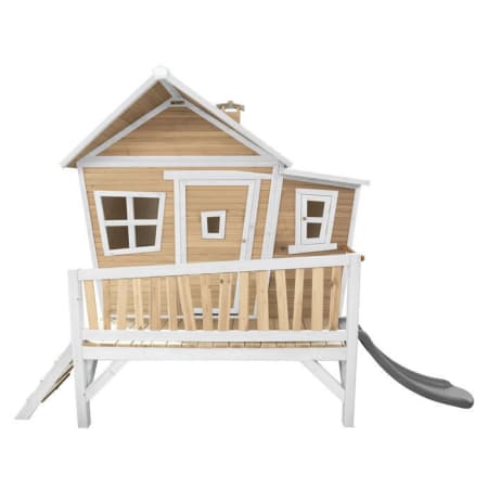 Cabane en bois avec toboggan pour enfant - Emma