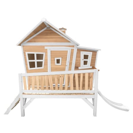 Cabane en bois avec toboggan pour enfant - Emma