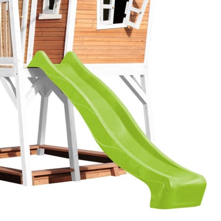 Cabane en bois avec bac à sable et toboggan pour enfant - Max Cabane en bois avec bac à sable et toboggan pour enfant - Max