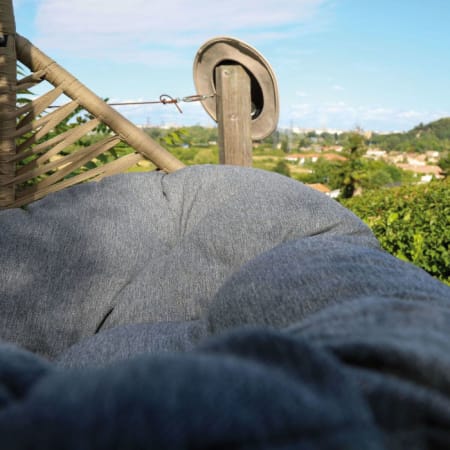 Fauteuil suspendu - Banana Leaf - Zoom coussin d'assise Fauteuil suspendu - Banana Leaf - Zoom coussin d'assise