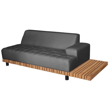 Méridienne tissu Sunbrella® plateau Teck FSC® - Icon - 2 places Méridienne tissu Sunbrella® plateau Teck FSC® - Icon - 2 places