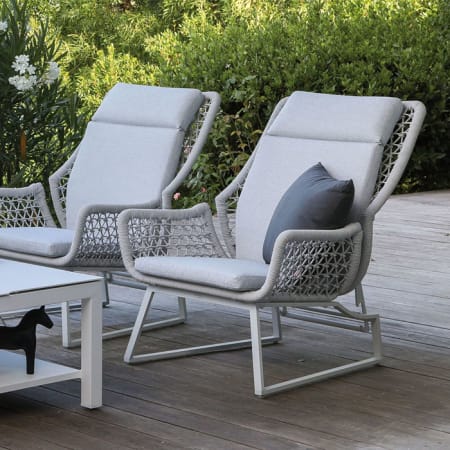 Fauteuil réglable aluminium et résine tressée - Club - Zoom fauteuils Fauteuil réglable aluminium et résine tressée - Club - Zoom fauteuils